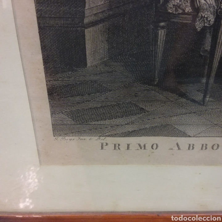 Arte: Lamina enmarcada. A&ntilde;o 1791 - Foto 2