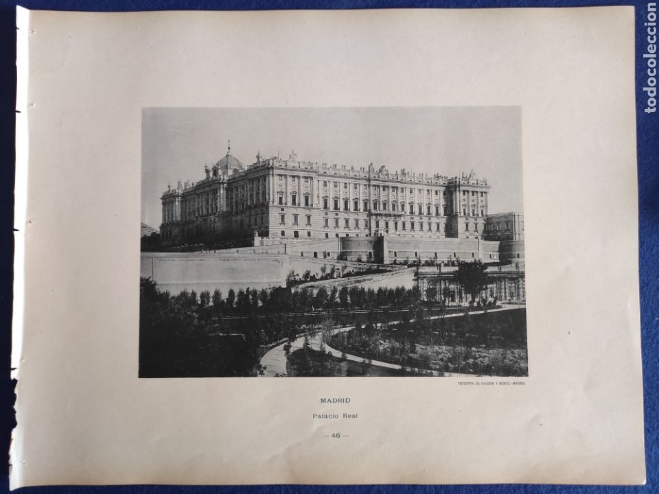 Art: MADRID. PALACIO REAL. FOTOTIPIA HAUSER Y MENET. 1892