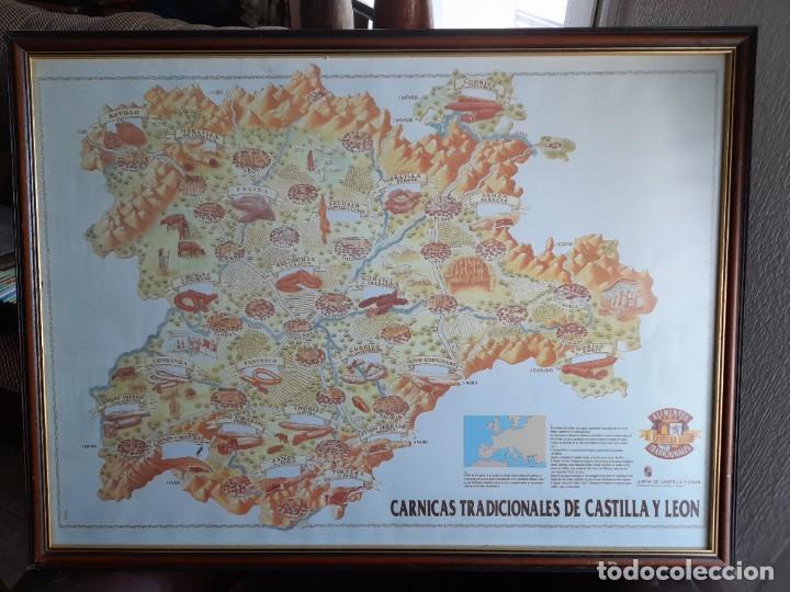 Arte: Mapa de las c&aacute;rnicas tradicionales de Castilla y Le&oacute;n - Foto 1
