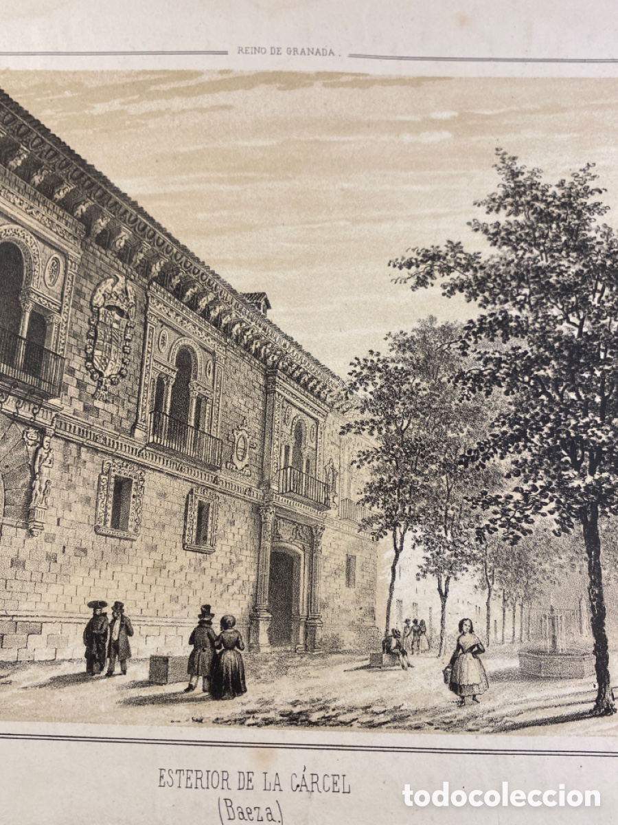 Arte: LITOGRAF&Iacute;A EXTERIOR DE LA C&Aacute;RCEL BAEZA - Foto 4
