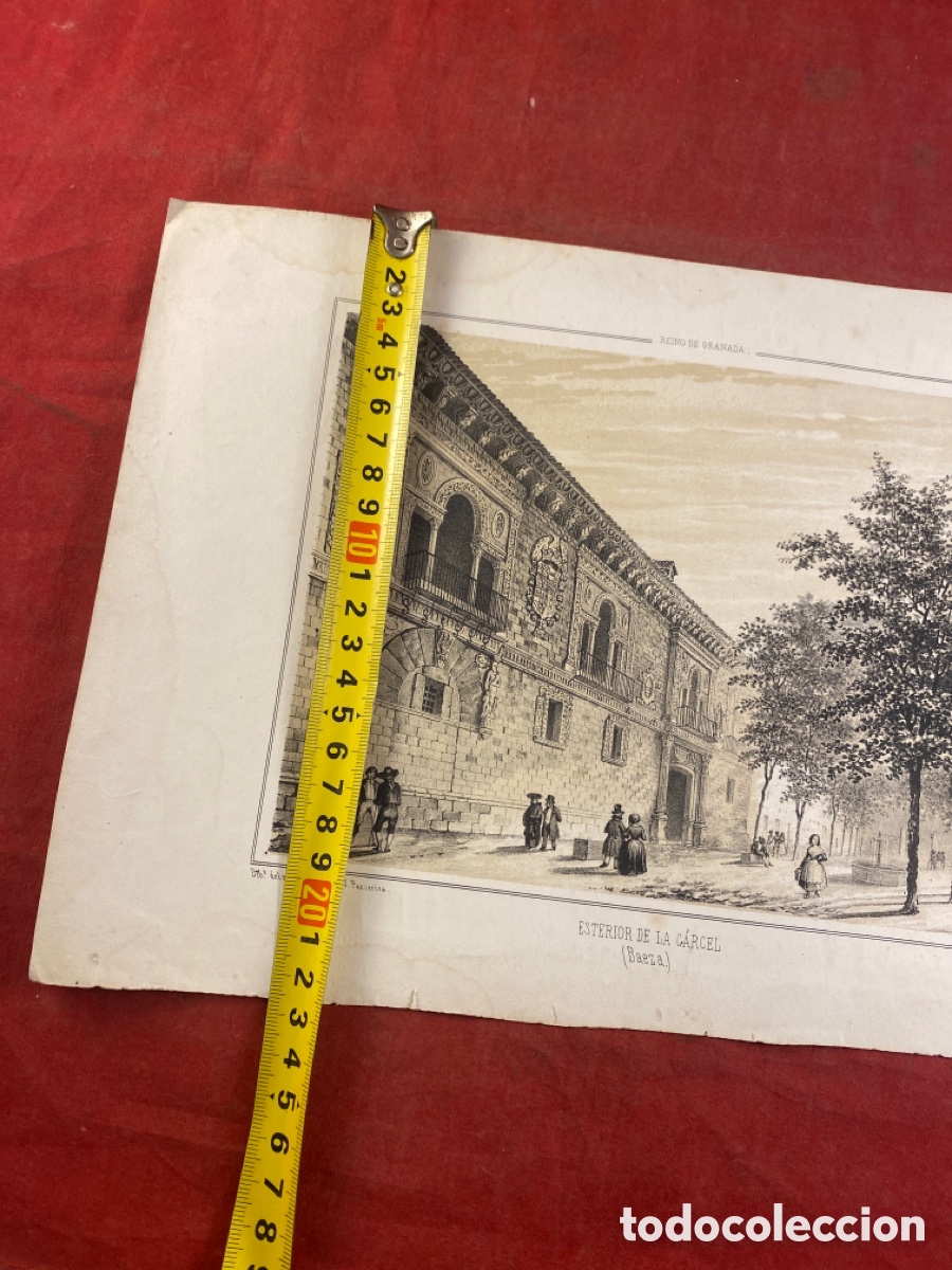 Arte: LITOGRAF&Iacute;A EXTERIOR DE LA C&Aacute;RCEL BAEZA - Foto 5