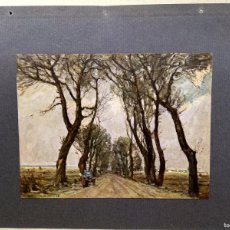 Arte: PAISAJE DE RUDOLF GÖNNER, DE MEISTER DER FARBE 1918, Nº 8021. Lote 364346041