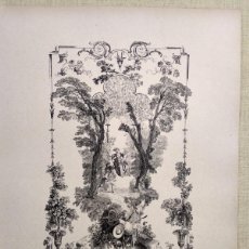 Arte: EL COLUMPIO DE ANTOINE WATEAU, CATALOGO JEAN DE JULLIENNE GRAVEURS 1921, Nº 67. Lote 366217196