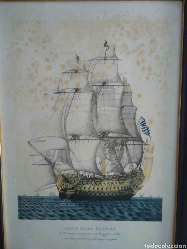 Arte: Navio Real Carlos - Foto 4
