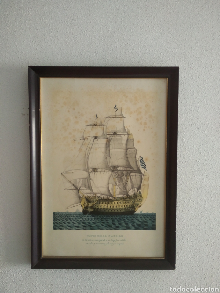 Arte: Navio Real Carlos - Foto 5