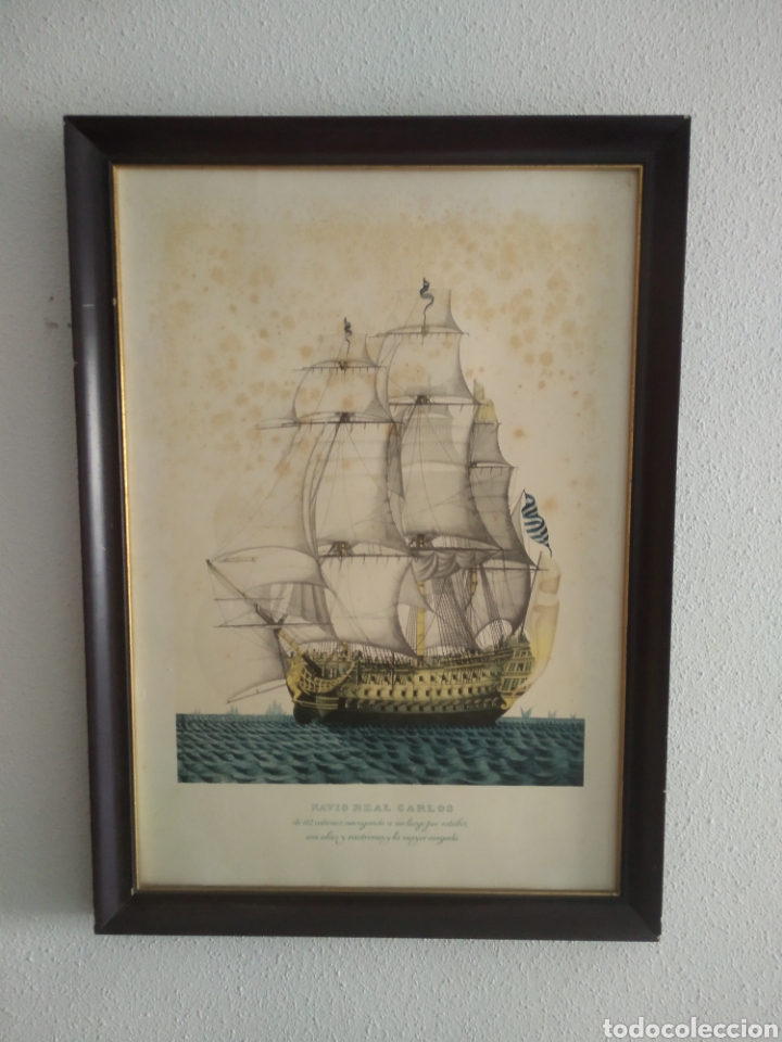 Arte: Navio Real Carlos - Foto 1