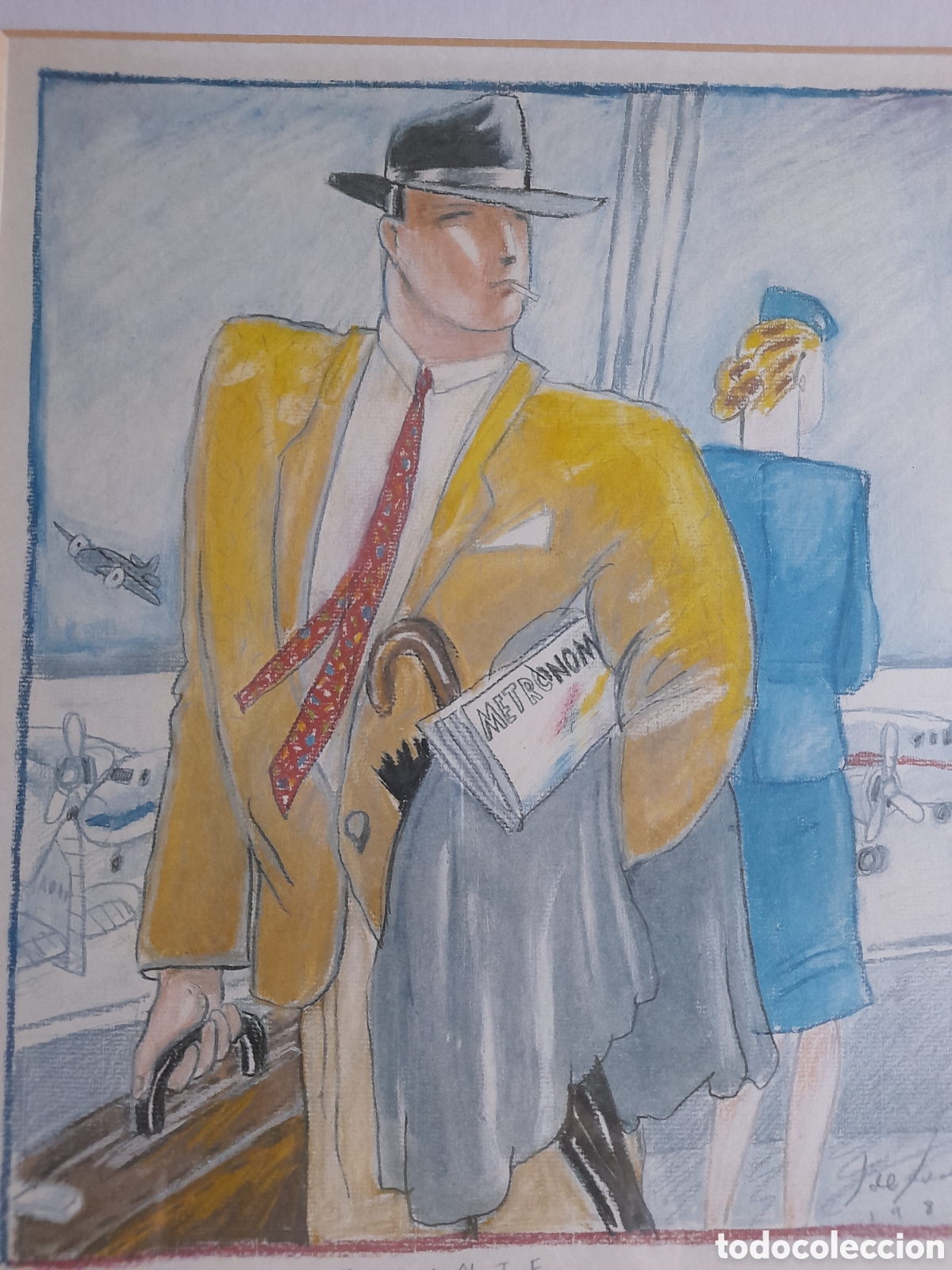 Arte: L&aacute;mina enmarcada de Jos&eacute; Juan - Foto 2