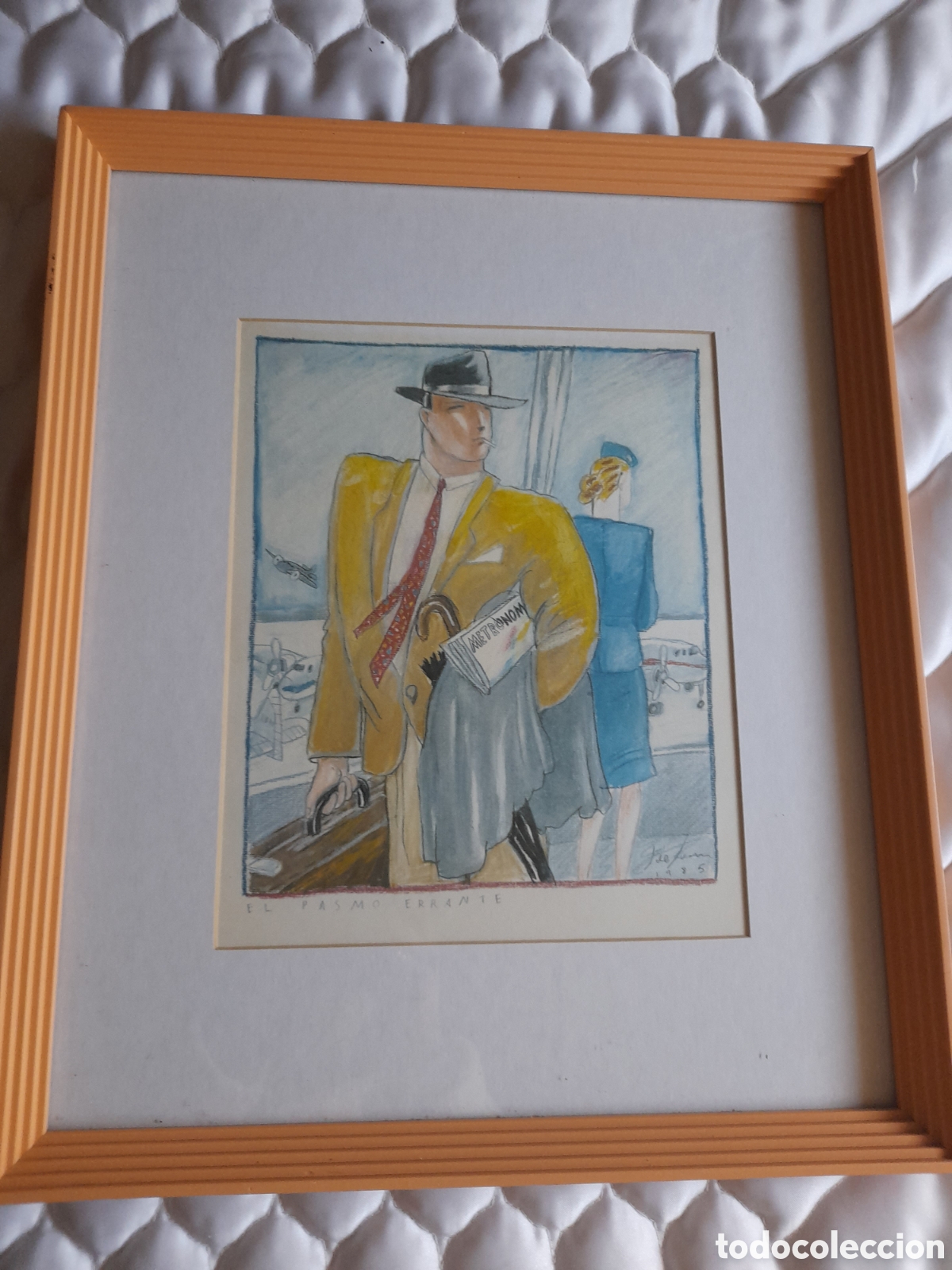 Arte: L&aacute;mina enmarcada de Jos&eacute; Juan - Foto 1