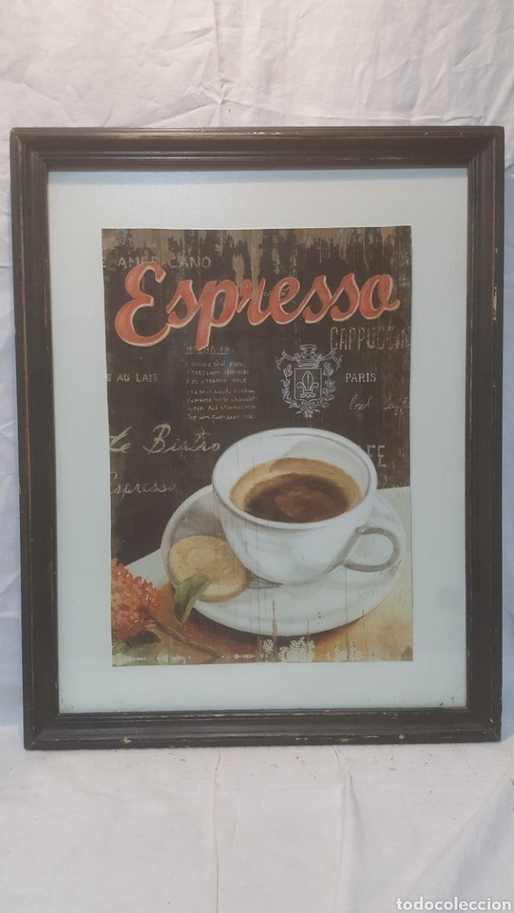 Arte: L&Aacute;MIMA ESPRESSO ENMARCADA - Foto 1