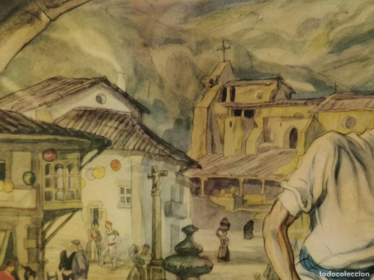 Arte: LAMINA CARLOS SAENZ DE TEJADA - Foto 3