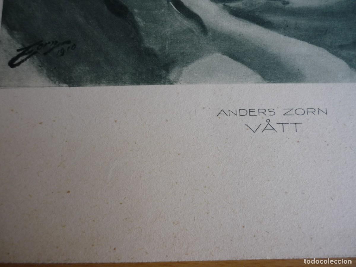 Arte: L&aacute;mina Anders Zorn Vatt - Foto 4