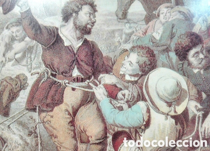 Arte: L&Aacute;MINA ENMARCADA DEL QUIJOTE - Foto 2