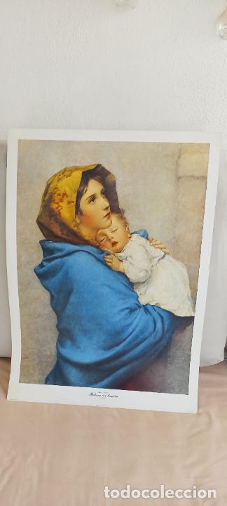 Kunst: LAMINA. 70 x 50 cm. MADONNA CON BANBINO. FERRUZZI ROBERTO. EDIZIONI S.A.F. FIRENZE N&ordm; 2161