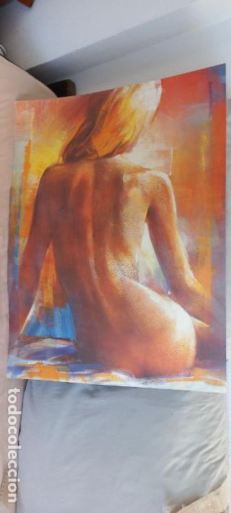 Kunst: LAMINA. 80 x 60 cm. DESNUDO DE ESPALDAS, ALAIN DUMAS NU DE DOS I. WIZARD I GENIUS IDEALDECOR. POSTER
