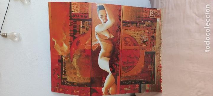 Kunst: LAMINA. 80 x 60 cm. MUJER DESNUDA. GRAUX. IL VOUS ALME C'EST UN SECRET. 2004 EDITION BRAUN. . POSTER