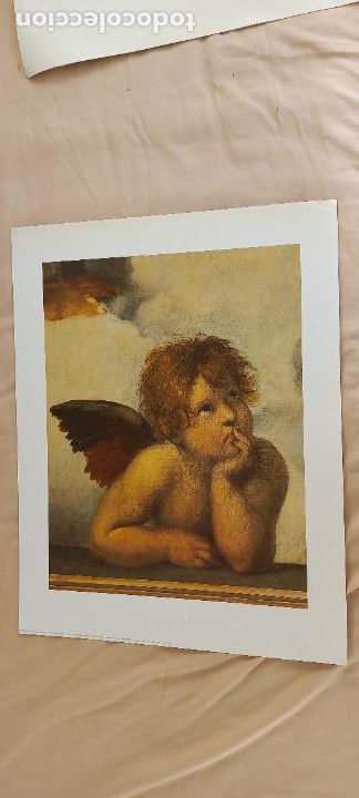 Kunst: LAMINA. 50 x 40 cm. SANZIO RAFFAELLO. CHERUBINO I. RAF 100E. EUROGRAPHICS