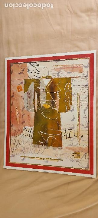 Kunst: LAMINA. 45 x 36 cm. D1909. FRAN&Ccedil;OISE UNEL. KIMONO 2 EDITIONS DU MARRONNIER