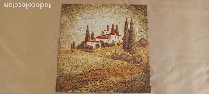 Kunst: LAMINA. 30 x 30 cm. FRANZ HEIGL RETURN HOME. PAISAJE CAMPESTRE. PLATIN ART GMBH