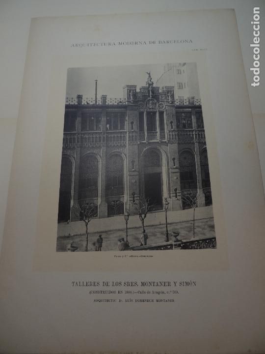 Art: TALLERES DE LOS SRES. MONTANER Y SIM&Oacute;N. CALLE ARAG&Oacute;N N&ordm; 309