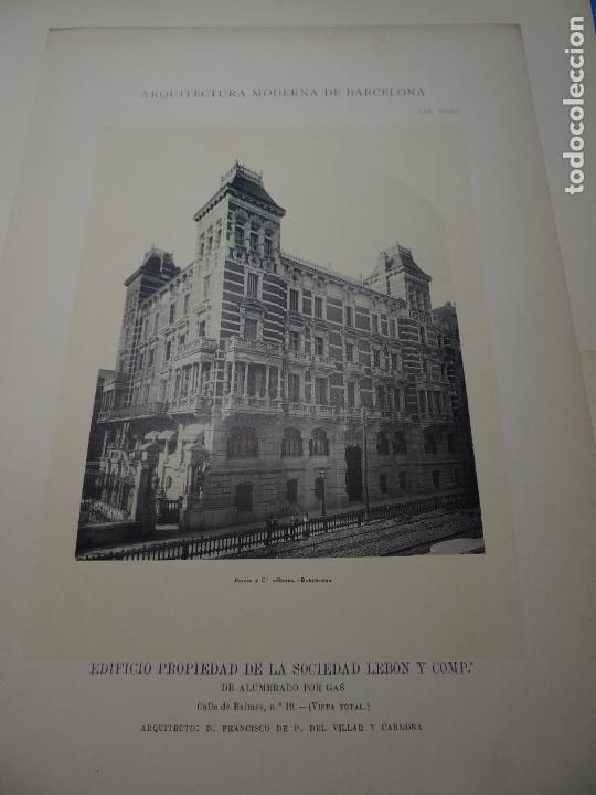 Arte: EDIFICIO PROPIEDAD DE LA SOCIEDAD LEBON Y COMP.DE ALUMBRADO POR GAS