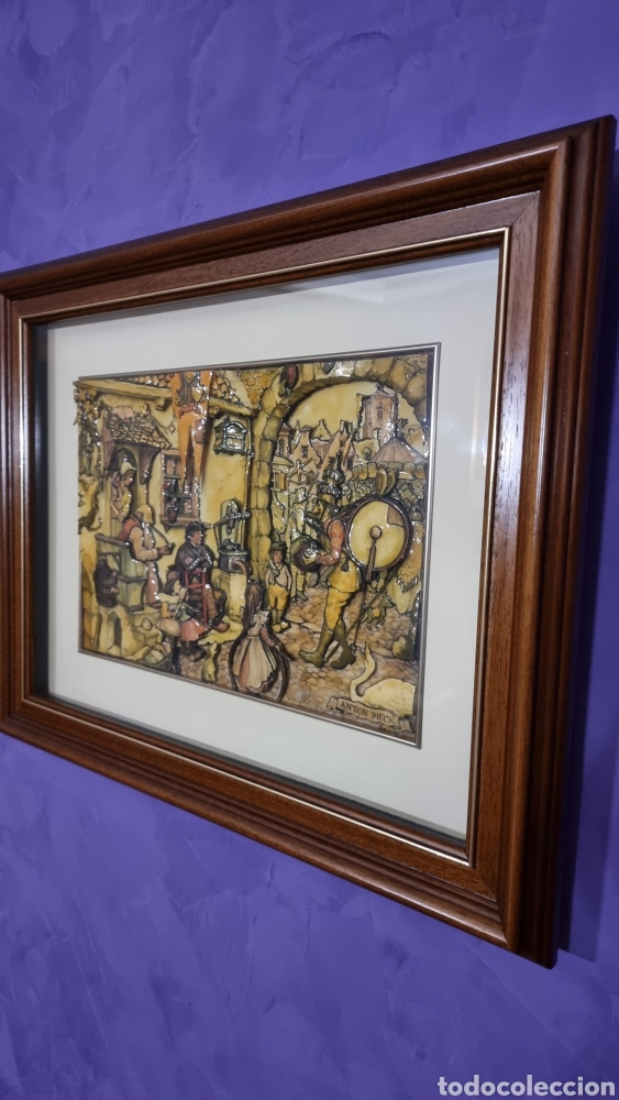 Arte: 2 CUADROS ANTON PIECK ( VARIAS LAMINAS) - Foto 4