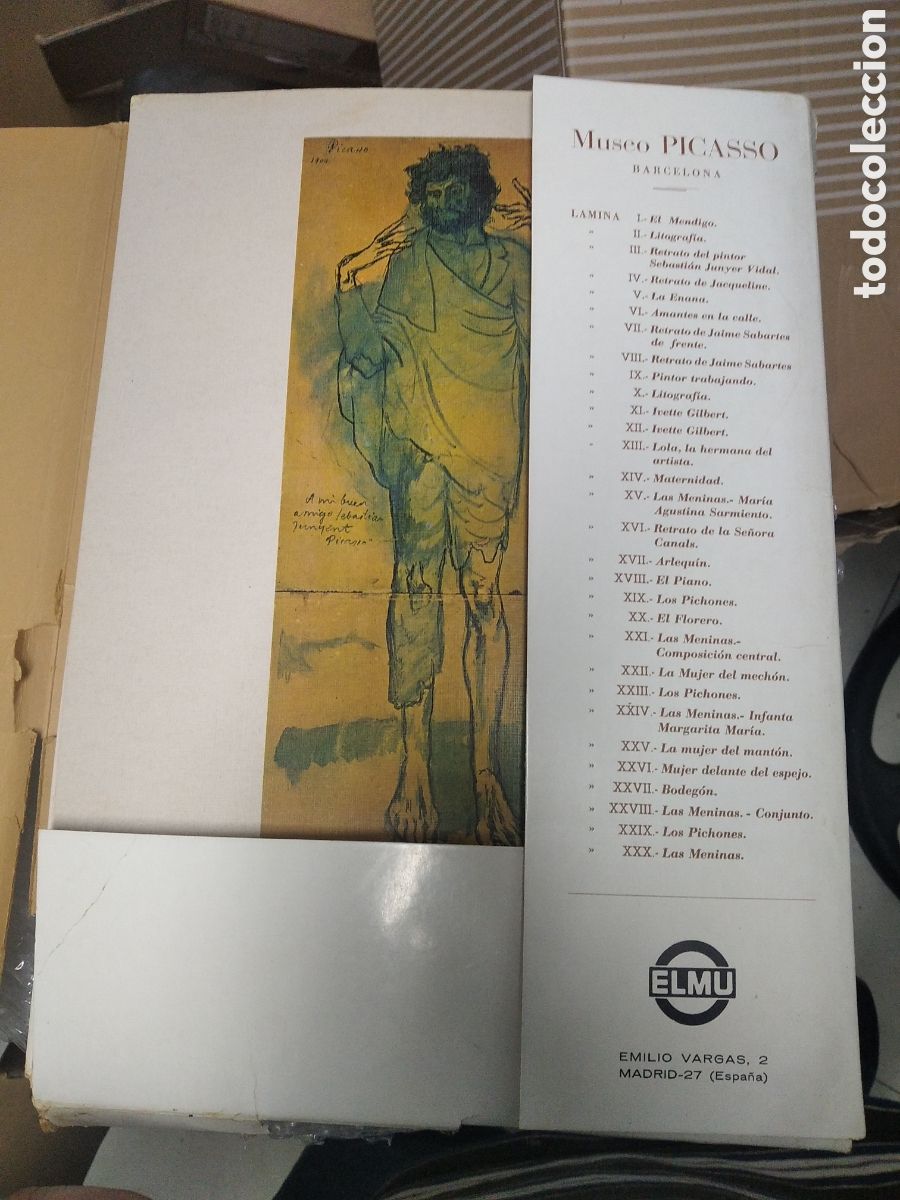 Kunst: 30 L&Aacute;MINAS PICASSO DEL MUSEO DE BARCELONA