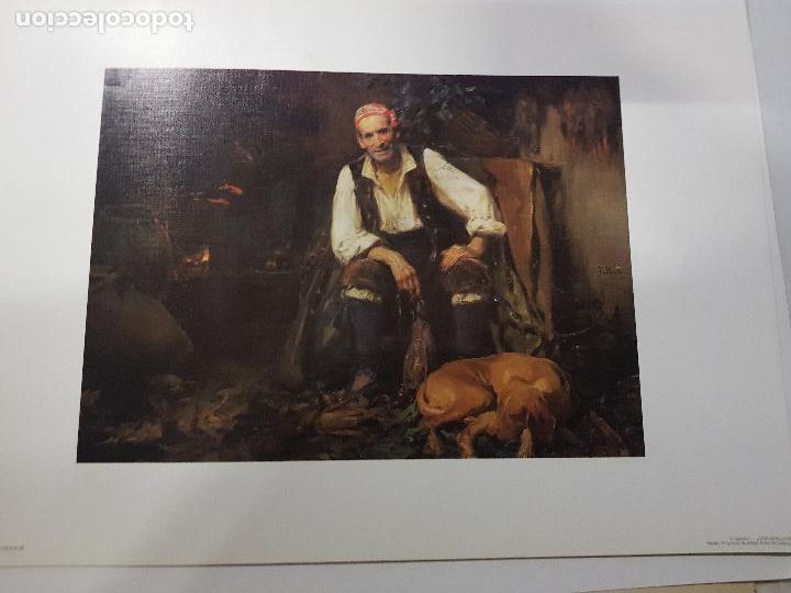 Arte: JOSE BENLLIURE 32X47 CM - Foto 1
