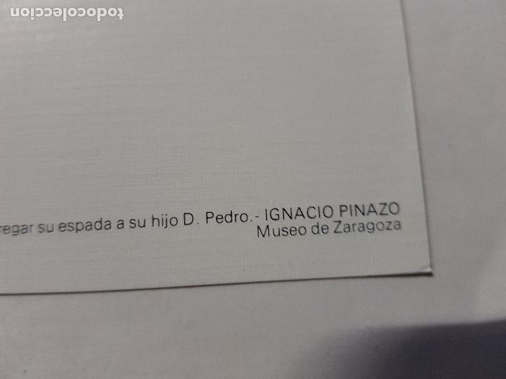 Arte: IGNACIO PINAZO 32X47 CM - Foto 2
