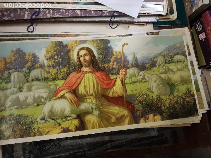 Arte: EL BUEN PASTOR 36X78 CM