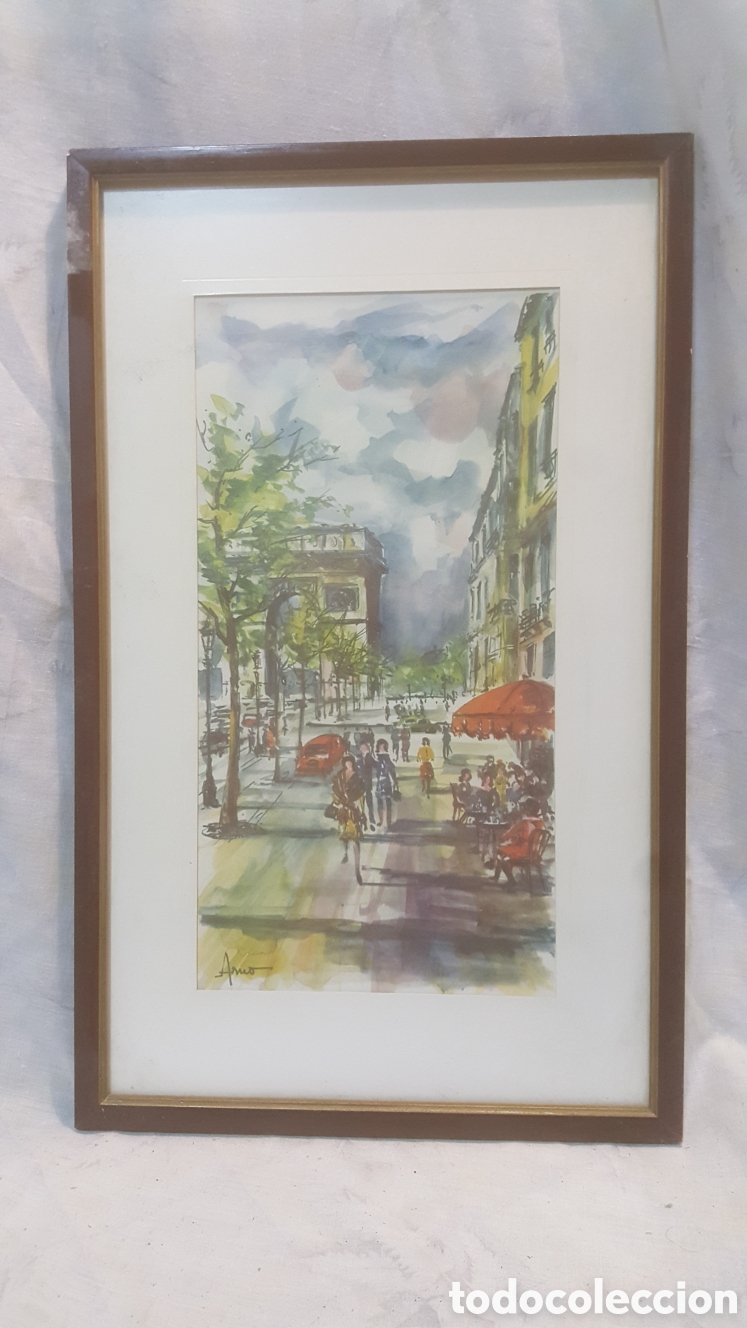 Art: L&Aacute;MINA PARISINA DE ARNO 43 X 26 cm