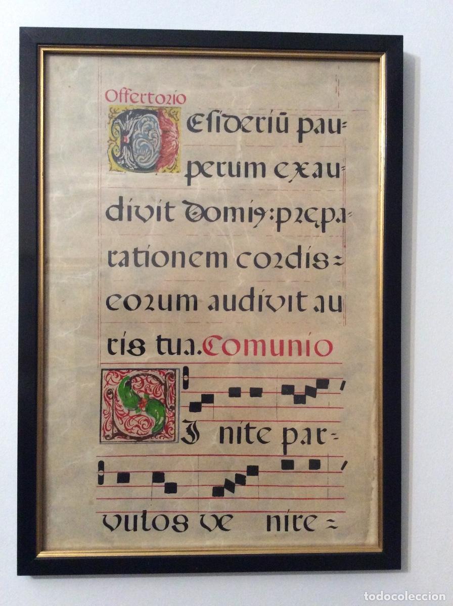 Arte: VINTAGE CUADRO OFFERTORIO - ( 1 ) - Foto 1