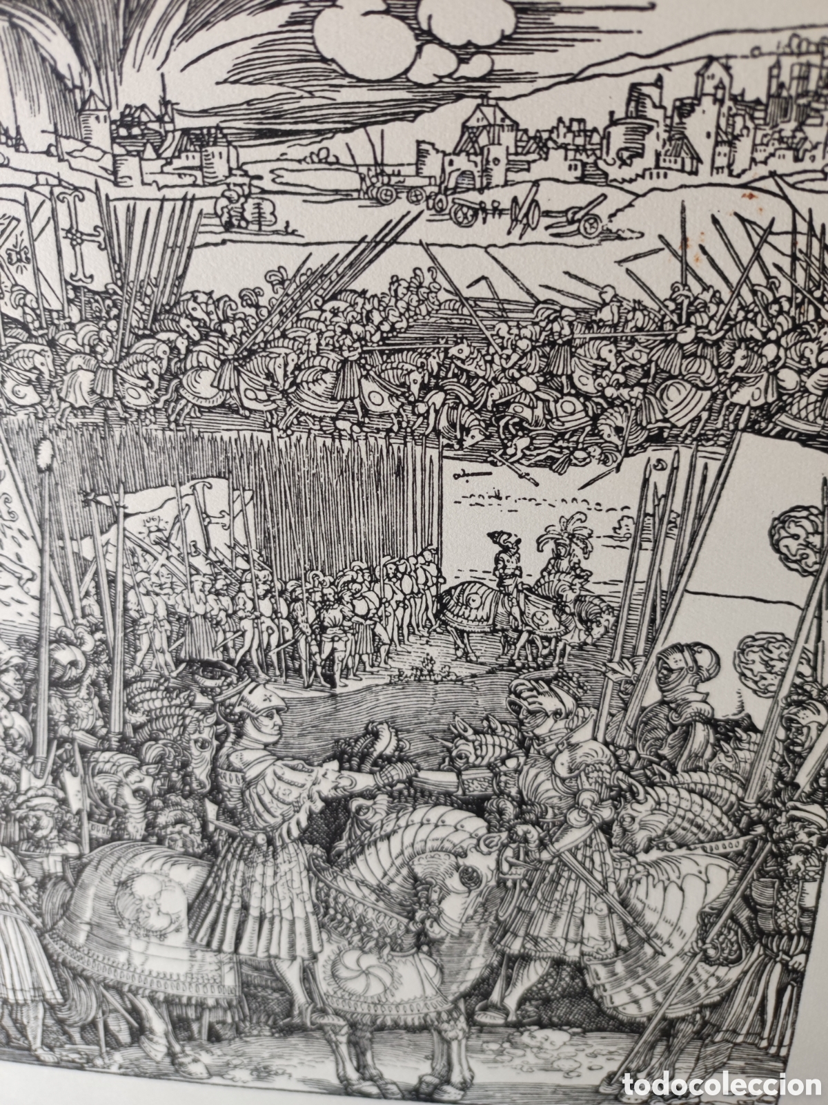 Arte: Fascimil grabado Antiguo - Foto 3