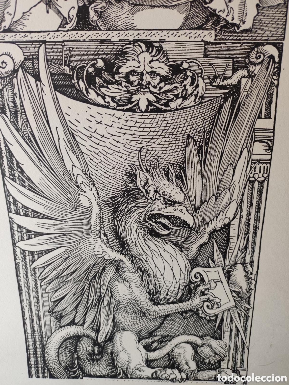 Arte: Fascimil grabado Antiguo - Foto 2