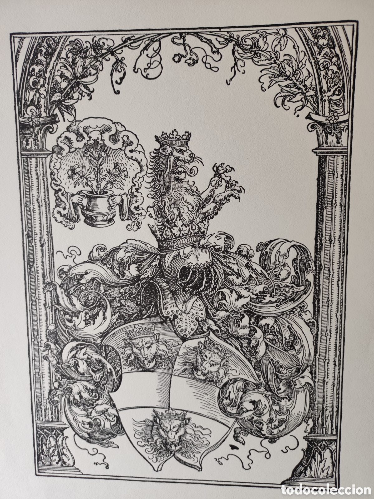 Arte: Fascimil grabado Antiguo - Foto 2