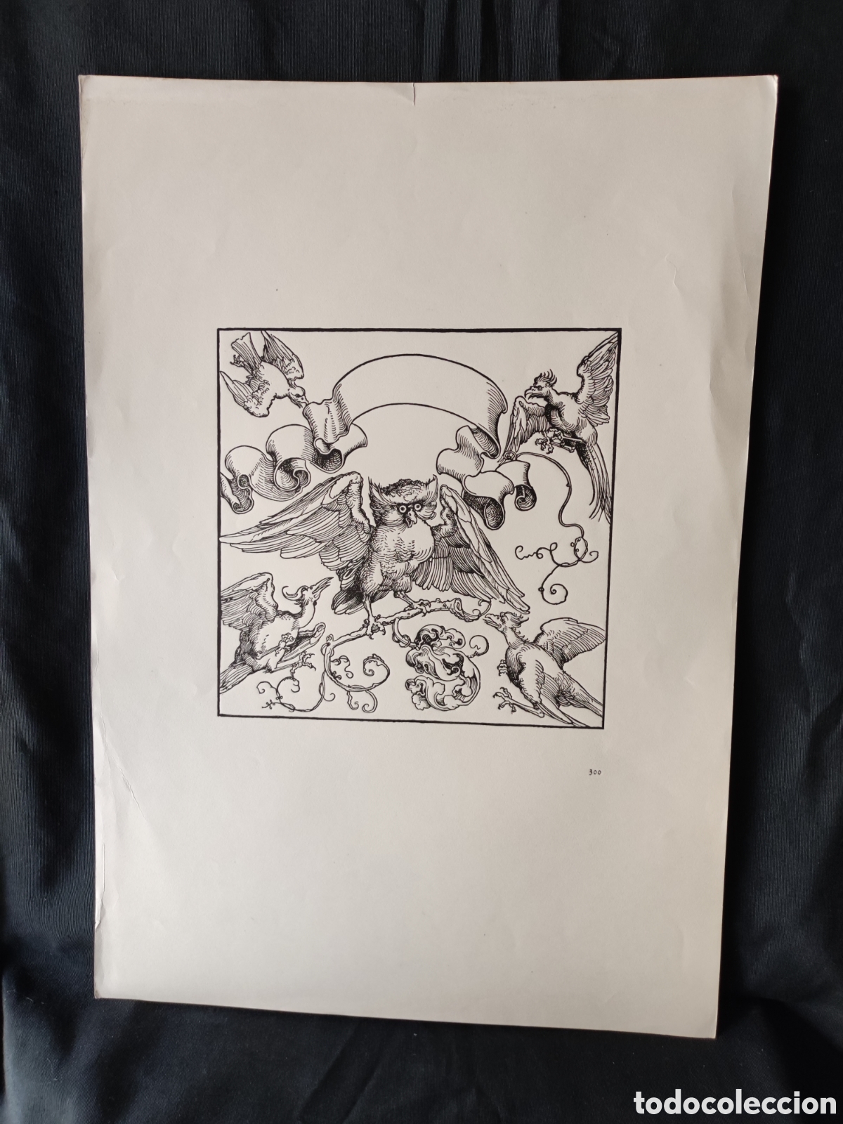 Arte: Fascimil grabado Antiguo - Foto 1