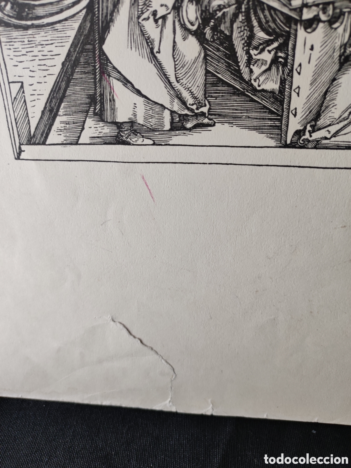 Arte: Fascimil grabado Antiguo - Foto 3