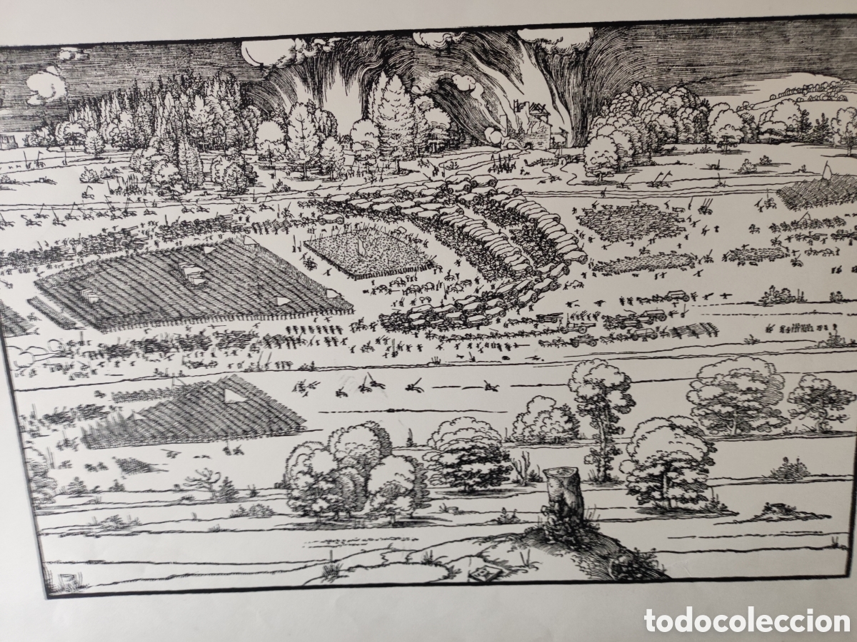 Arte: Fascimil grabado Antiguo - Foto 2