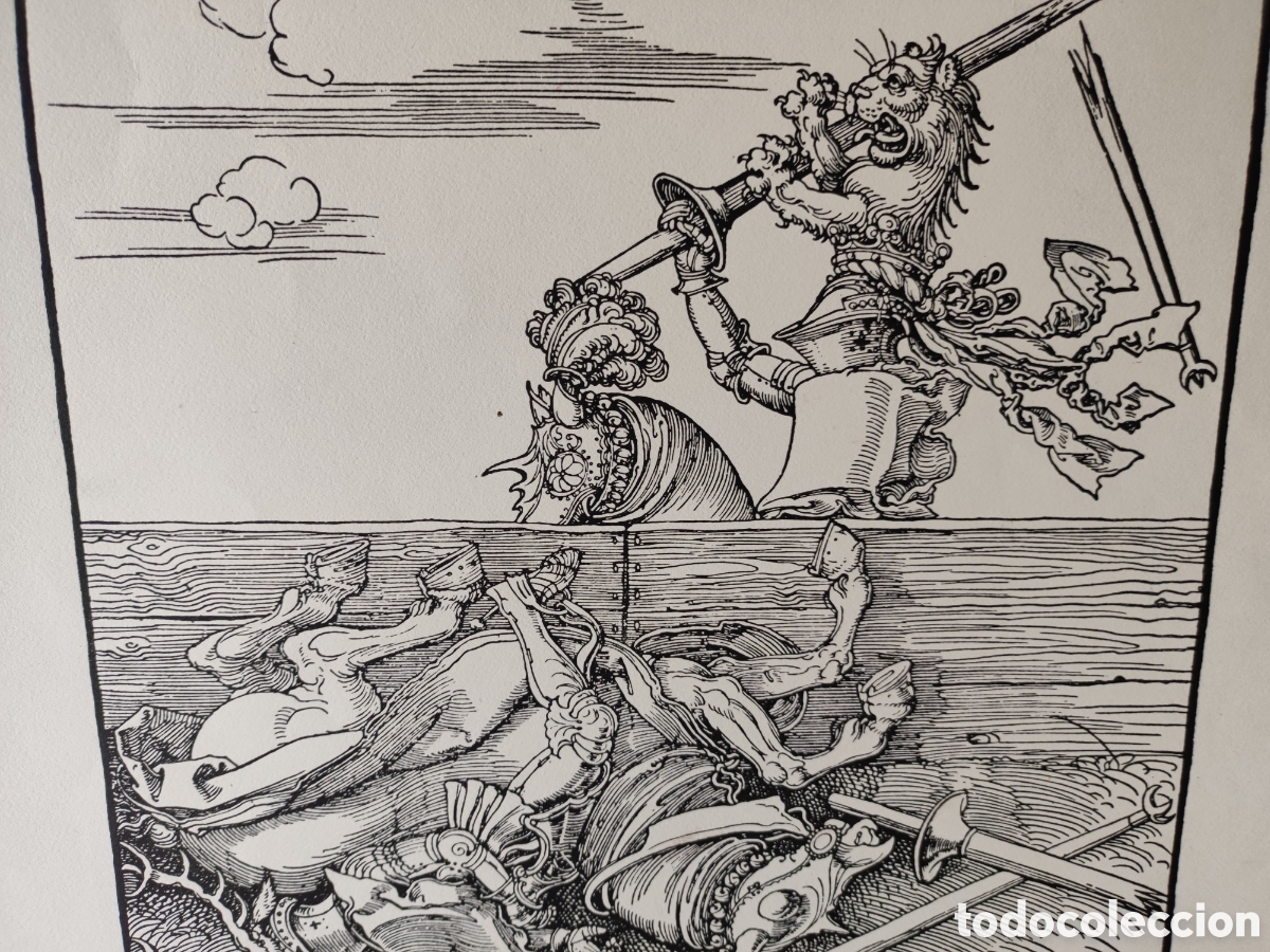 Arte: Fascimil grabado Antiguo - Foto 2
