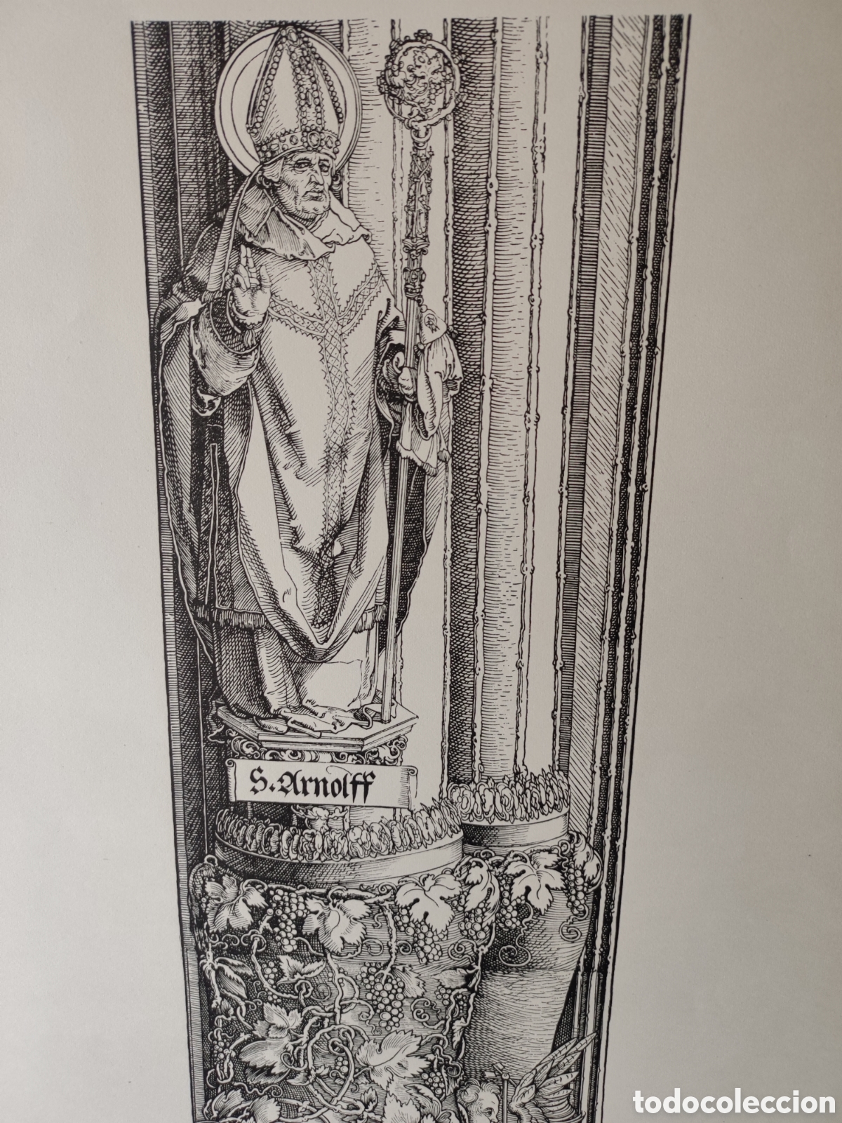 Arte: Fascimil grabado Antiguo - Foto 2