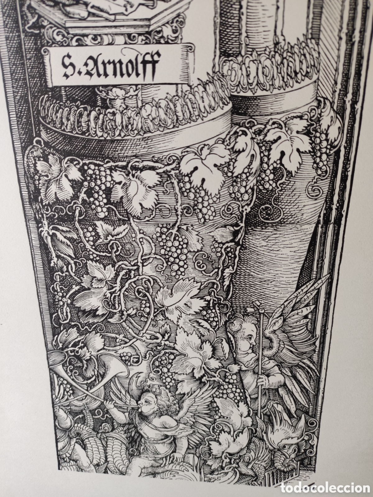 Arte: Fascimil grabado Antiguo - Foto 3