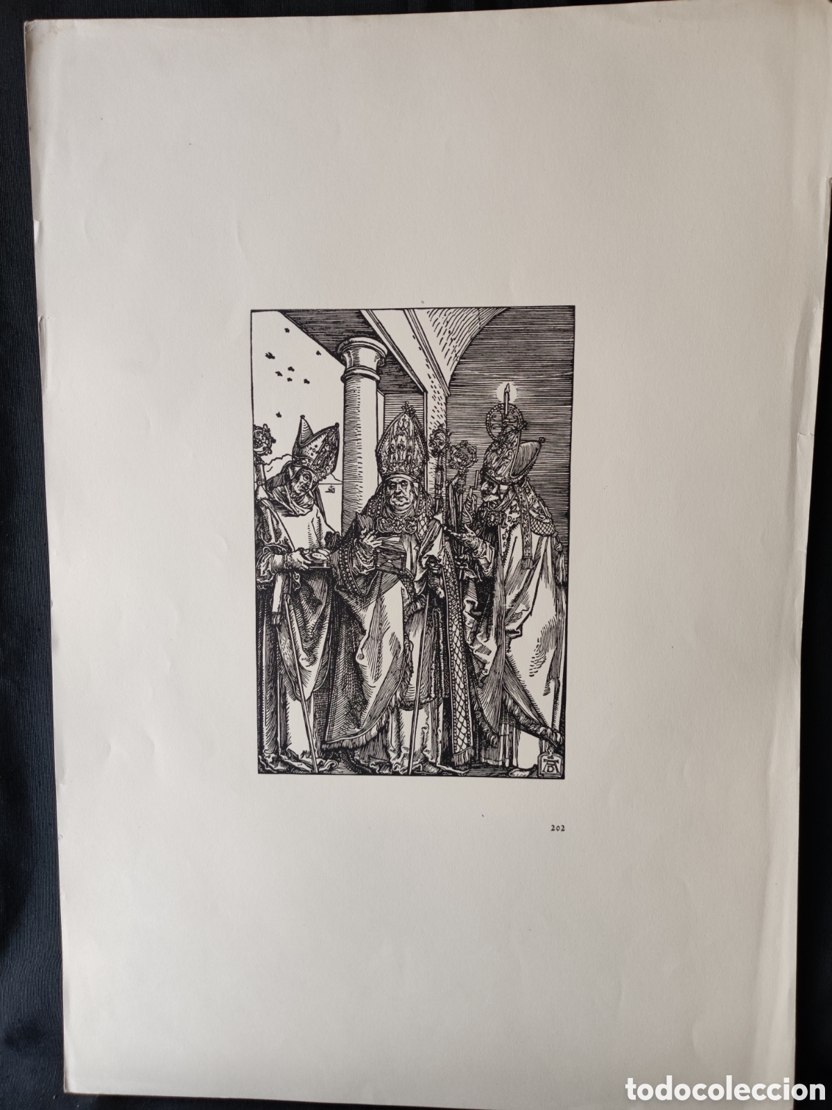 Arte: Fascimil grabado de Alberto Durero - Foto 1