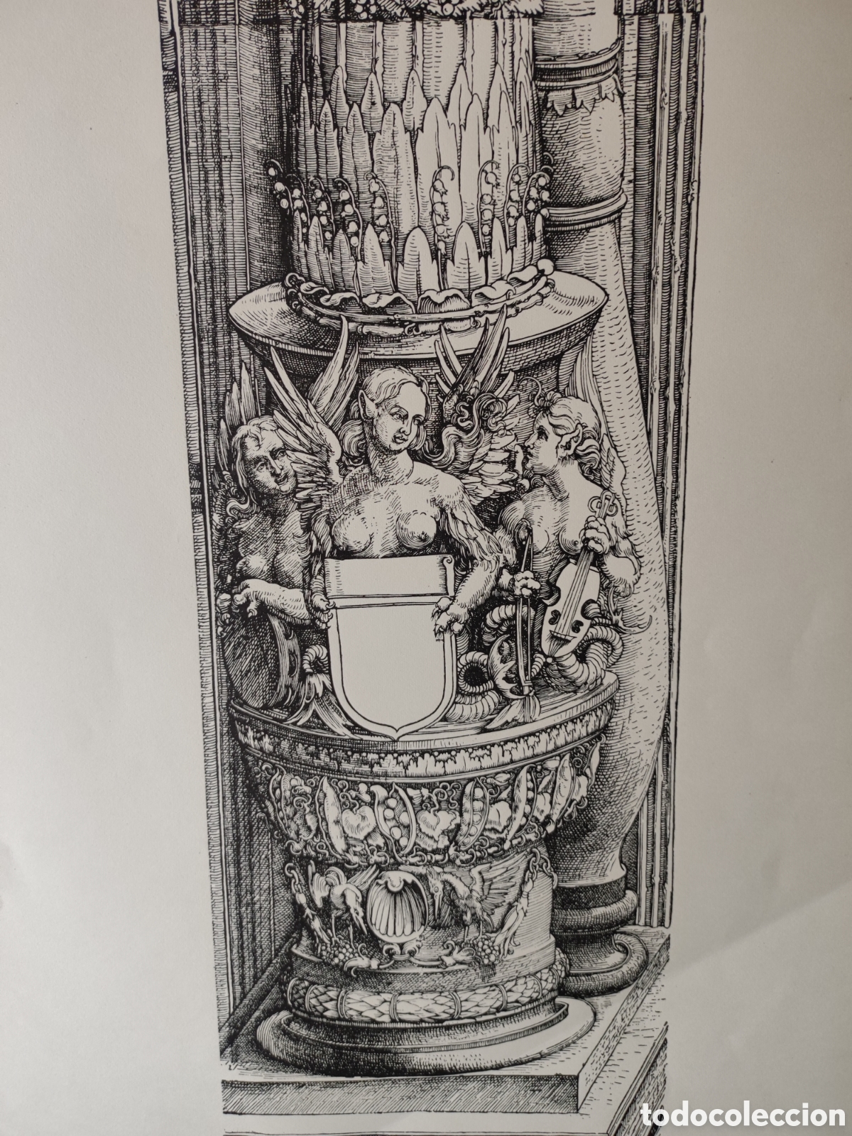 Arte: Fascimil grabado Antiguo - Foto 2
