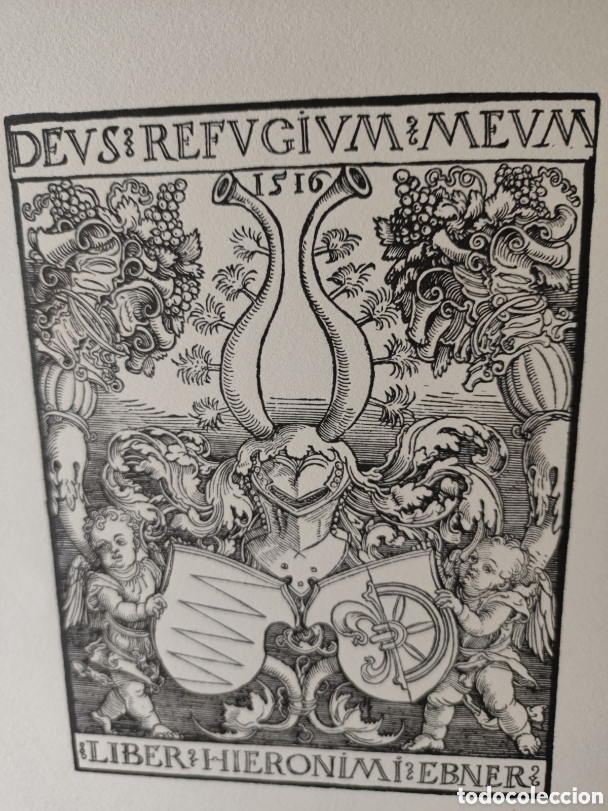 Arte: Fascimil grabado Antiguo - Foto 2