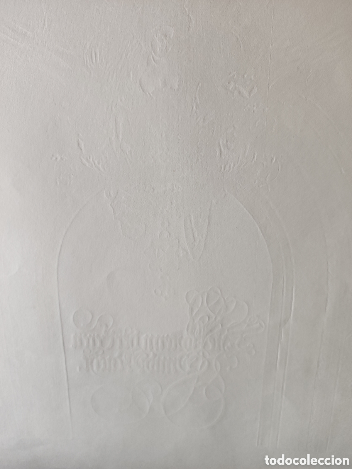 Arte: Fascimil grabado Antiguo - Foto 3