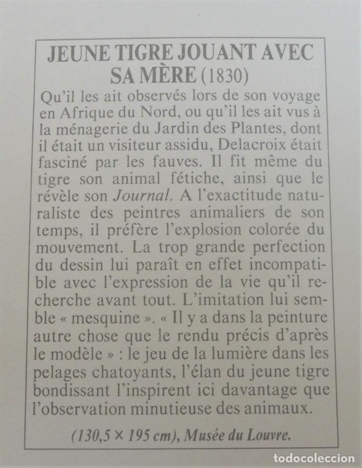 Arte: Bonita l&aacute;mina de Eug&egrave;ne Delacroix - Foto 2