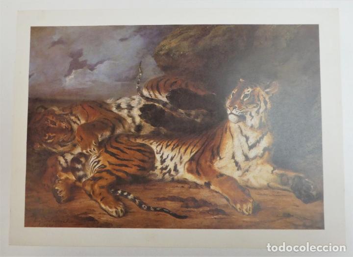 Arte: Bonita l&aacute;mina de Eug&egrave;ne Delacroix - Foto 1