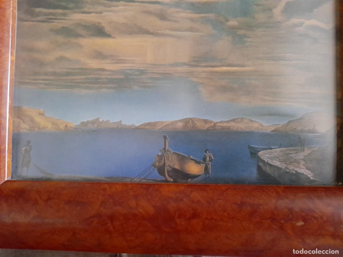 Arte: Cristo de Dal&iacute; l&aacute;mina enmarcada - Foto 3