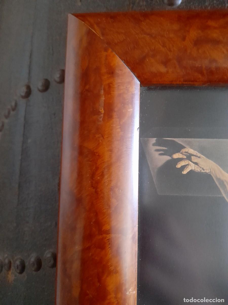 Arte: Cristo de Dal&iacute; l&aacute;mina enmarcada - Foto 4