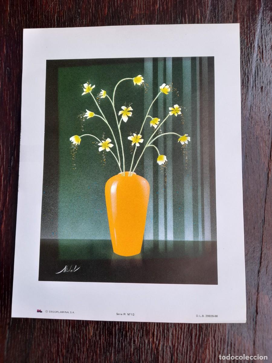 Arte: Jarr&oacute;n con flores firmada - Foto 1