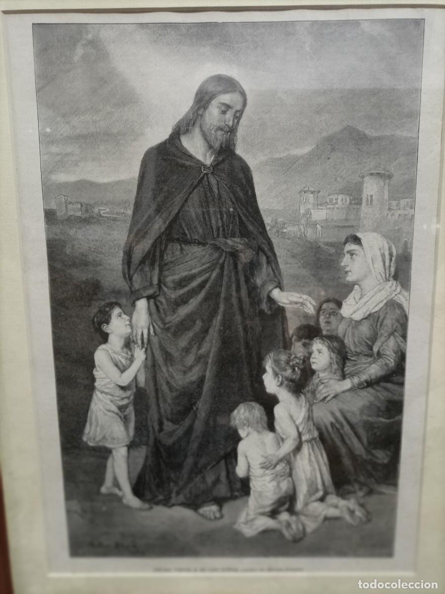 Arte: Ilustraci&oacute;n art&iacute;stica. A&ntilde;o 1900. - Foto 2